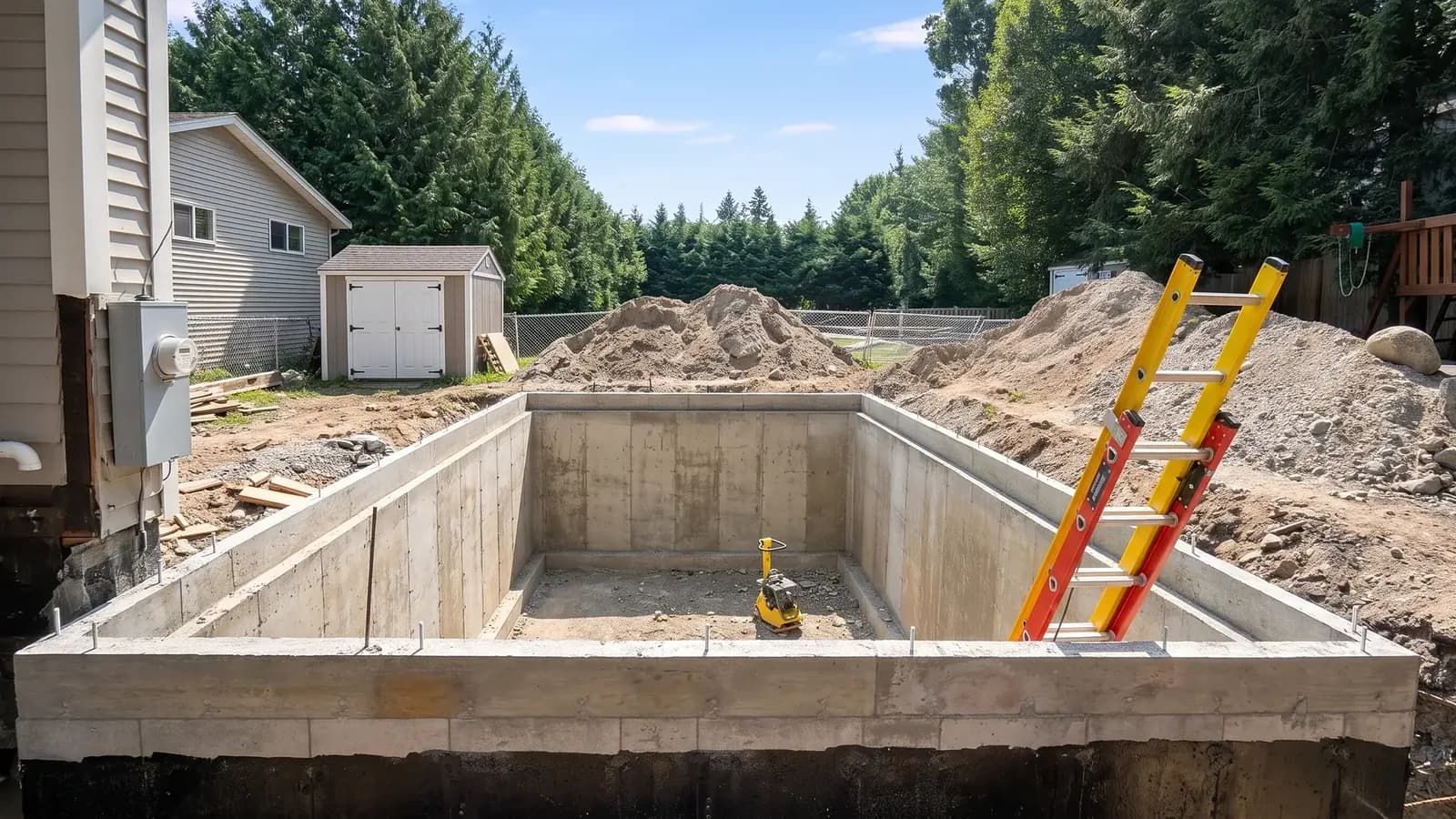Concrete work by WR Concrete in Massachusetts